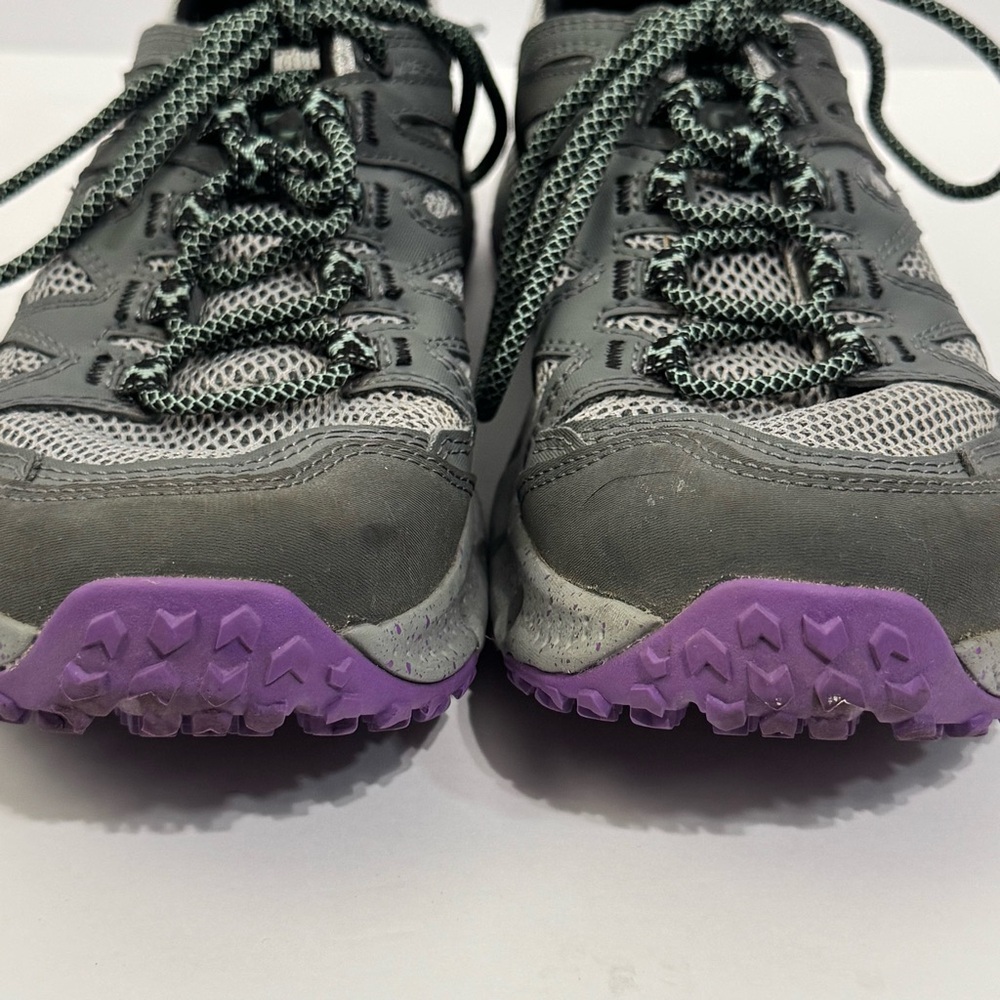 Merrell Gray and Purple Hydrotrekker Athletic Shoes with Trail-Ready Design 7 - Picture 3 of 10